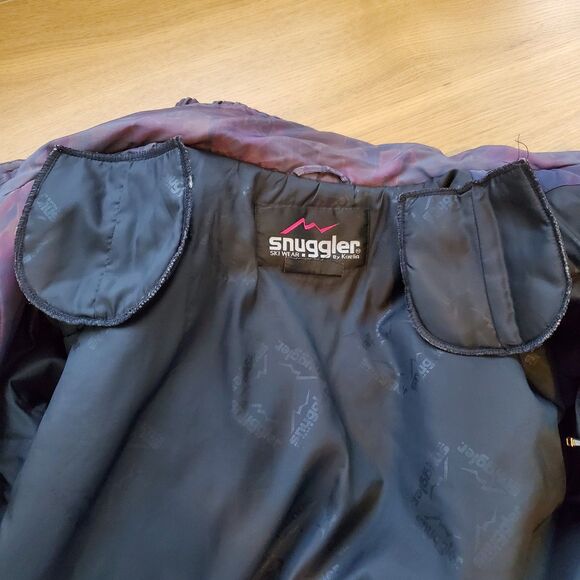 Vintage 80s Snuggler Purple Quilted Jacket - Picture 7 of 14